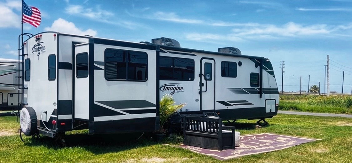 Another view of our well-maintained, level RV sites